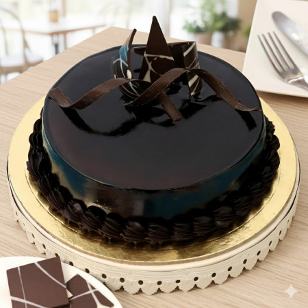 chocolaty truffle cake 